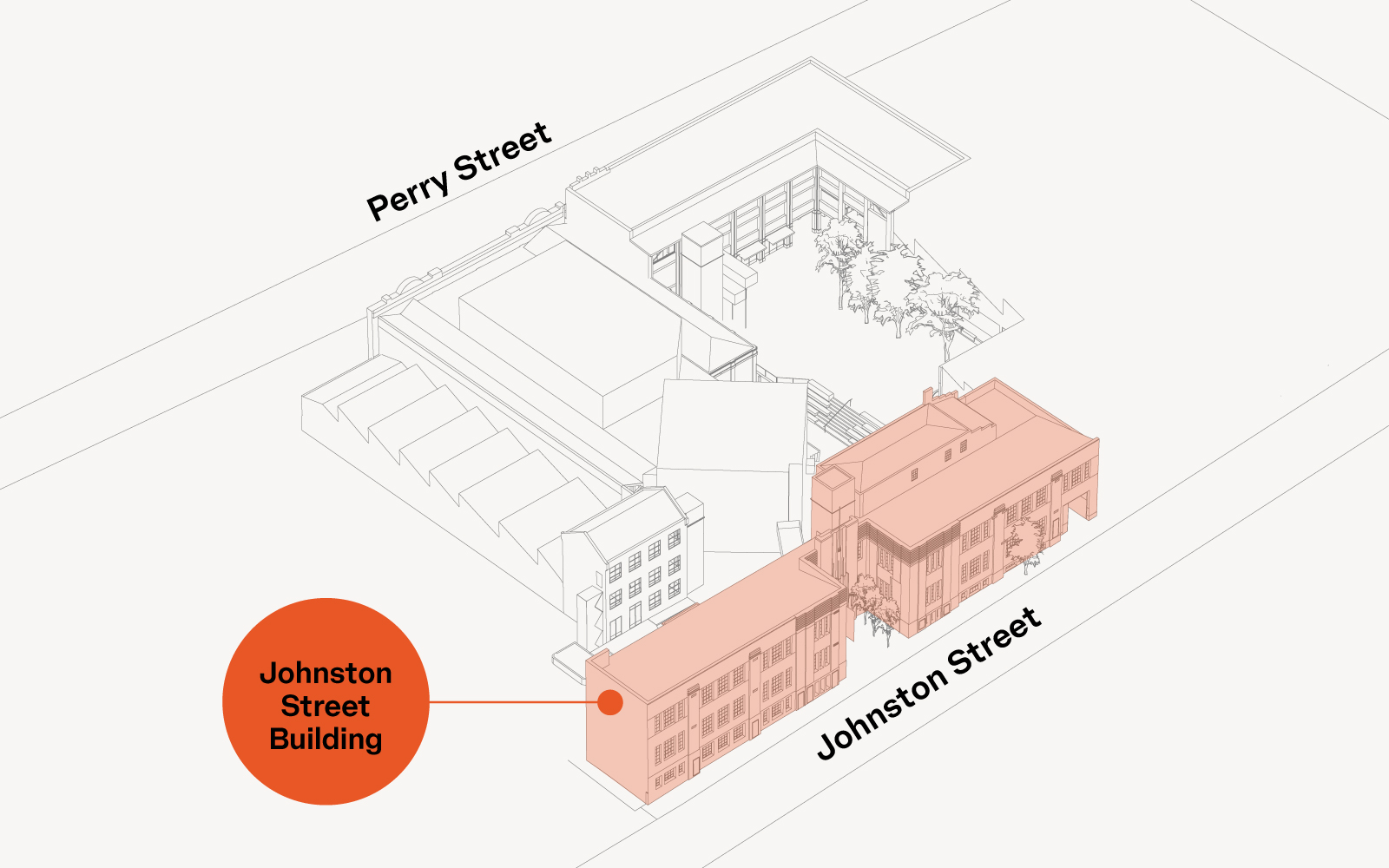 Johnston Street Building Map